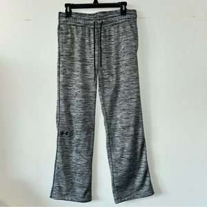 Under Armour heathered gray storm sweats with pockets.